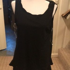 Back lace tank